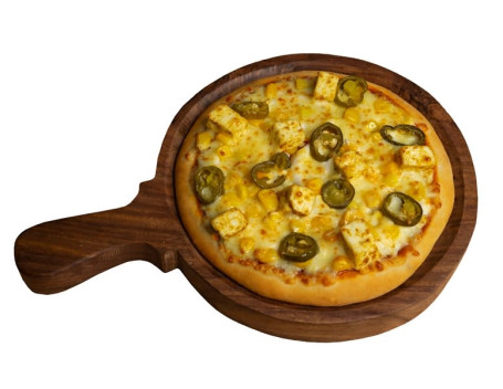Paneer De Maíz Dorado Y Pizza De Jalapeño