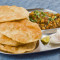 Chole Puri (5 Puri, Chana Masala, Salad)