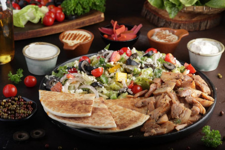 Doner Chicken Mezze Platter