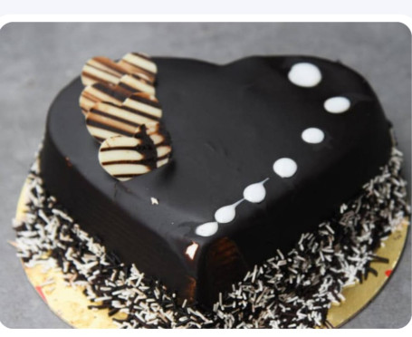 Devil Heart Shaped Cake [500Gm]