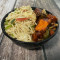 Chilli Paneer Gravy And Hakka Noodles Bowl