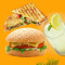 Veg Grilled Sandwich Aloo Tikki Burger Fresh Lime Soda