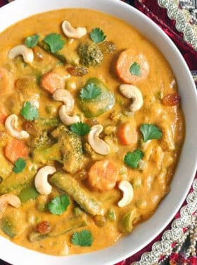 Veg Shahi Korma(400)Gram