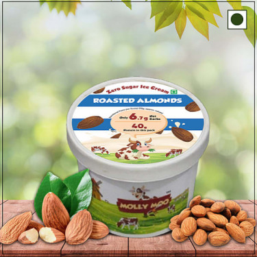 No Added Sugar Roasted Almonds Tub (450Ml/250G)