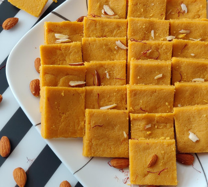 Kesari Badam Barfi