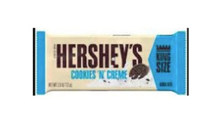 Hershey Cookies N' Cream Tamaño King