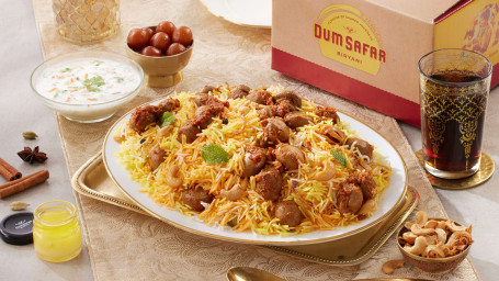 Mushroom Tikka Dum Biryani (Serves 2)