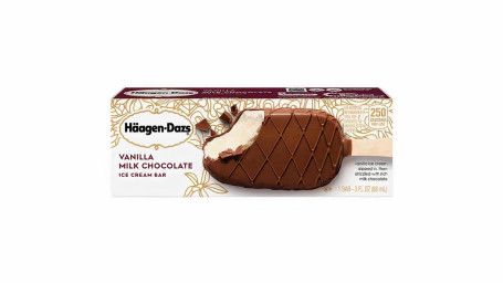 Haagen Dazs Barra De Helado De Chocolate Con Leche De Vainilla 3 Oz