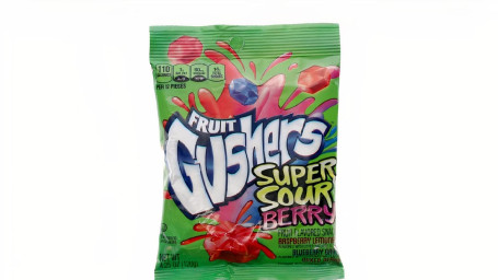 Gushers Fruit Snacks Super Sour Berry (4.25 Oz)