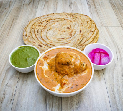 Butter Paneer With 2 Lakhnowi Parantha