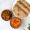 Veg Kolhapuri, Soya Matar, Paratha Thali