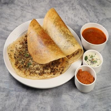 Ghee Ajo Asado Pimienta Masala Dosa