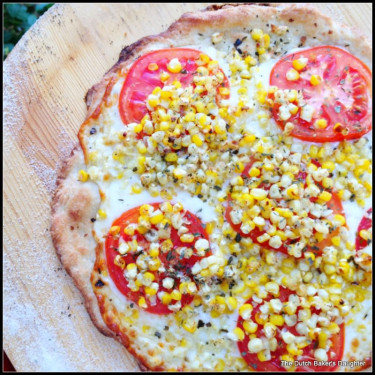 7 Pizza De Maíz Con Tomate