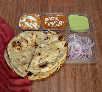 Dal Makhani Paneer Tikka Butter Masala With Rice Combo