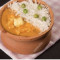 Shahi Paneer Gravy With Rice With Mango Juice Gravy