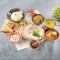 All Star Triple Paneer Thali (Three Varieties Of Paneer Rice 3 Butter Tawa Roti Mango Juice)