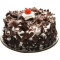 EGGLESS BLACKFOREST 1 KG CAKE with knife and 2 candels