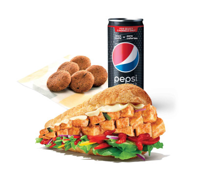 Drink Rs 1 With Veg Footlongs Combo (30Cm, 12 Inch)