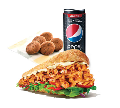 Drink Rs 1 With Non Veg Footlongs Combo (30Cm, 12 Inch)
