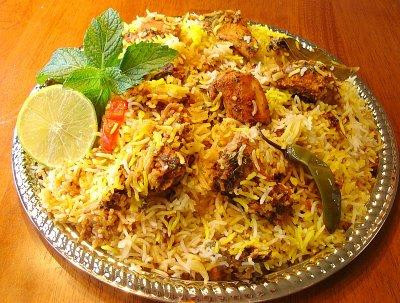 Triplex Veg Tikka Zafrani Biryani