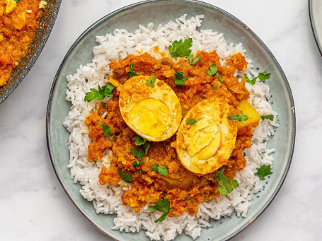 Egg Curry With Paratha/Roti/Rice