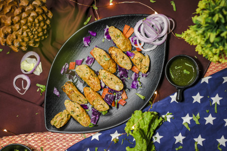 Roasted Chicken Seekh Kebab