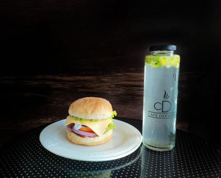 Supreme Veg Burger With Mojito