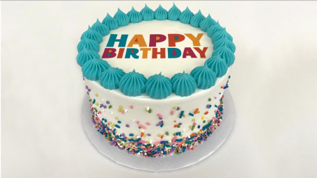 Happy Birthday Fiesta Froyo Cake