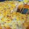7 Mixed Cheese and Corn Pizza (Serves 1)