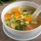 Vegetable Clear Soup With Exotic Vegetables