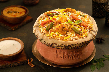 Handi Veg Dum Hyderabadi Biryani