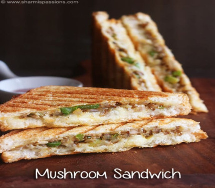 Exotic Cheesy Mushroom Sandwich