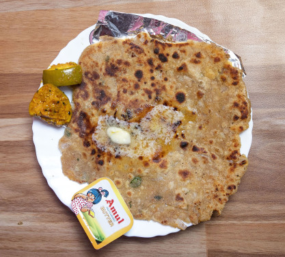 Aalu Prantha With Curd Butter [2Pieces]