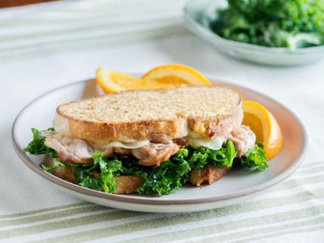 Kale Tossed Chicken Sandwich