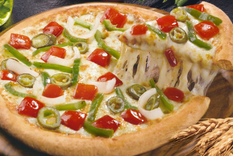 Medium Capsicum Tomato Pizza