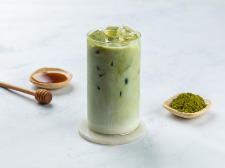 Japanese Matcha Latte-Iced