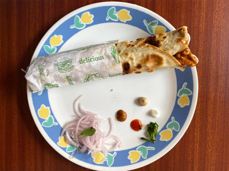 Double Chicken Makhani Roll