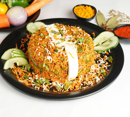 Veg Biryani (Served With Curd)