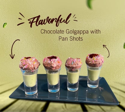 Chocolate Coated Gappa With Pan Shots [4Pcs]