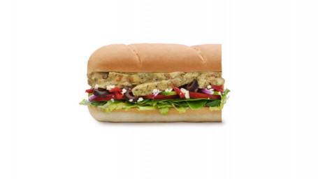 Pesto Chicken Subway Six Inch Reg