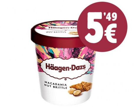 Promo H auml;agen Dazs Macadamia