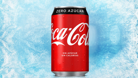 Coca Cola Zero Az uacute;car lata