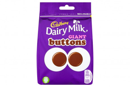 Cadbury Dairy Milk Giant Buttons Chocolate Bag