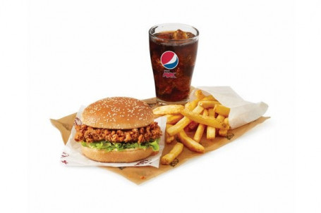 Zinger Reg; Burger Meal