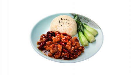 Kong Po Chicken With Rice