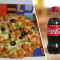 6 Makhni Paneer Pizza Coke 250 Ml Pet Bottle