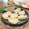 Special Veg Steam Momo 8 Pcs Red Chutney Mayonnaise