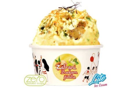 Zafrani Badaam Pista Lite 600 Ml Tub