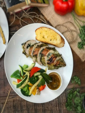 Stuffed Chicken Breast With Choice Of Sauce