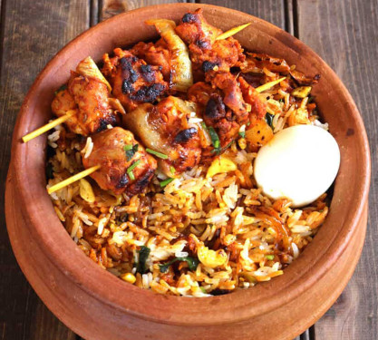 Chicken Tikka Biryani(3 Pices)